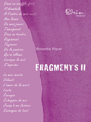 cover image of Fragments II